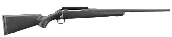 Picture of Ruger 6901 American Full Size 30-06 Springfield 4+1 22" Matte Black Steel Barrel, Matte Black Picatinny Rail Steel Receiver, Black Fixed Synthetic Stock, Right Hand 