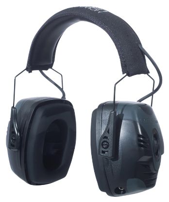 Picture of Howard Leight R01902 Impact Pro Electronic Muff 30 Db Over The Head Black/Gray Adult 1 Pair 