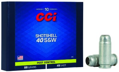 Picture of Cci 3740 Pest Control Shotshell 40 S&W 88 Gr Shotshell #9 Shot 10 Per Box/ 20 Case 