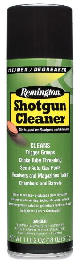 Picture of Remington Accessories 18472 Shotgun Cleaner Removes Carbon/Lead/Plastic Fouling/Powder 18 Oz Aerosol 