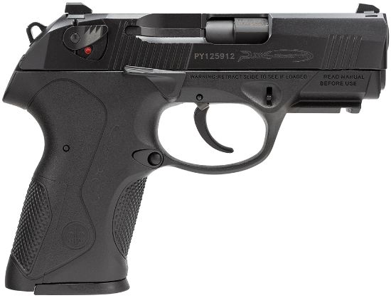 Picture of Beretta Usa Jxc4f21 Px4 Storm Compact 40S&W 12+1, 3.27" Black Steel Barrel, Black Bruniton Serrated Steel Slide, Black Polymer Frame W/Picatinny Rail & Interchangeable Backstrap Grip, Ambidextrous 