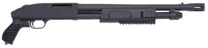 Picture of Mossberg 50673 500 Flex Tactical 12 Gauge 5+1 3" 18.50" Stand-Off Barrel, Blued Metal Finish, Dual Extractors, Synthetic Flex Locking System Stock/Forend & Pistol Grip 