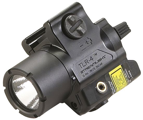 Picture of Streamlight 69240 Tlr-4 Gun Light Black 170 Lumens White C4 Led/Red Laser 