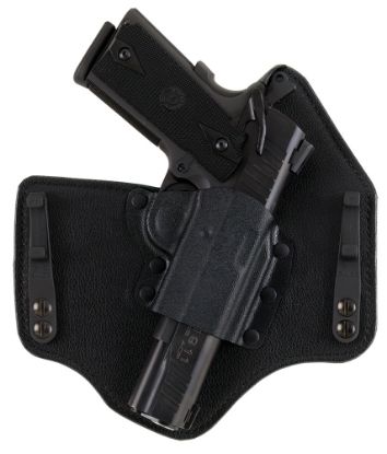 Picture of Galco Kt228b Kingtuk Deluxe Iwb Black Kydex/Leather Compatible W/Glock 20/21/29/30 Uniclip Mount Right Hand 