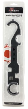 Picture of Aim Sports Pjtw3 Combo Wrench Black Powder Coated Steel Metal Ar Platform 