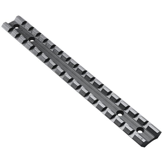 Picture of Weaver Mounts 48347 Multi-Slot Base Extended Black Anodized Aluminum Fits Savage Axis 