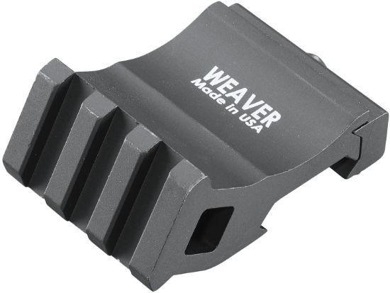 Picture of Weaver Mounts 99671 Offset Rail Adapter Black Anodized 0 Moa 