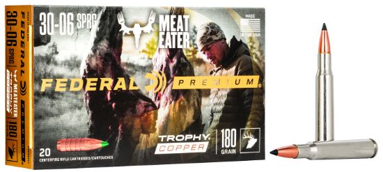 Picture of Federal P3006tc1 Premium 30-06 Springfield 180 Gr Trophy Copper 20 Per Box/ 10 Case 