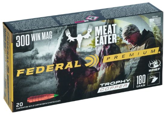 Picture of Federal P300wtc1 Premium 300 Win Mag 180 Gr Trophy Copper 20 Per Box/ 10 Case 