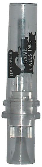 Picture of Haydel's Game Calls W81 Wood Duck Squealer Open Call Wood Duck Sounds Attracts Ducks Clear Plastic 