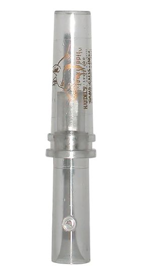 Picture of Haydel's Game Calls Ghj Government Hunter Baby Rabbit Open Call Double Reed Baby Cottontail/Jackrabbit Sounds Attracts Predators Clear Acrylic 