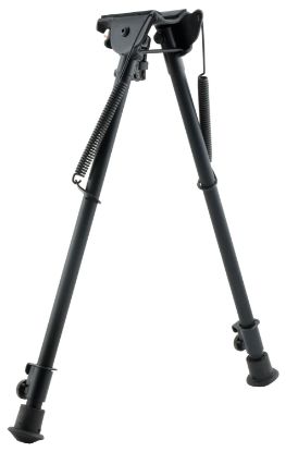 Picture of Harris Bipods H1a2 Non-Swivel H Swivel Stud, 13.50-23" Black Steel/Aluminum, Rubber Feet 