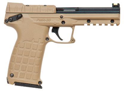 Picture of Kel-Tec Pmr30btan Pmr30 22 Wmr 30+1 4.30" Fluted Steel Barrel, Black/Tan Serrated Slide, Tan Polymer Frame W/Picatinny Rail, Tan Textured Polymer Grip 