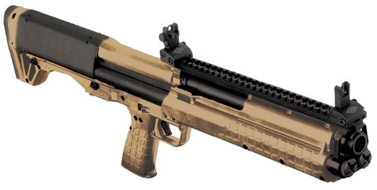 Picture of Kel-Tec Ksgtan Ksg Tan 12 Gauge 18.50" 3" 14+1 Tan Rec/Barrel Tan Polymer Fixed Stock & Grip 