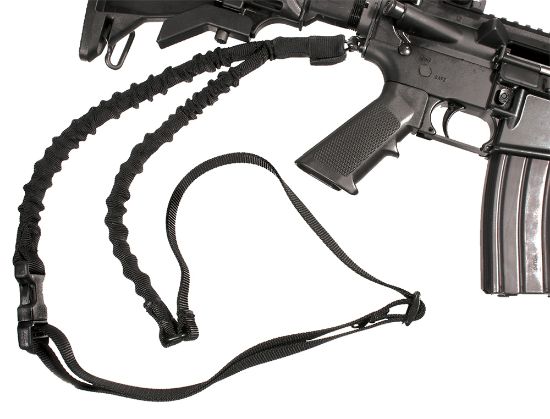 Picture of Blackhawk 70Gs12bk Storm Rifle Sling Black Nylon Webbing 46"-64" Oal 1.25" Wide Single-Point Design 