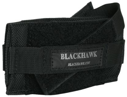 Picture of Blackhawk 40Fb02bk Flat Belt Owb Black Cordura Belt Loop Fits Most Pistols/Sm & Med Revolvers Ambidextrous 