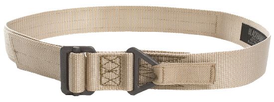 Picture of Blackhawk 41Cq01de Cqb Riggers Belt Tan Nylon 41" 1.75" Wide Hook & Loop Closure 