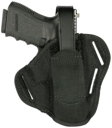 Picture of Blackhawk 40Pc06bk Pancake Owb Size 06 Black Cordura Nylon Belt Slide Fits Med/Large Semi Autos Fits 3.25-3.75" Barrel Ambidextrous 