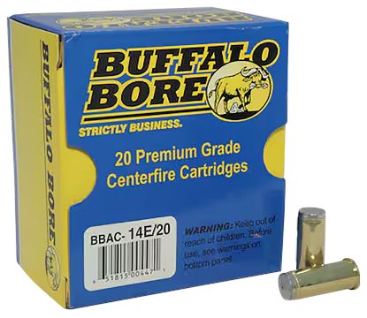 Picture of Buffalo Bore Ammunition 14E20 Anti-Personnel Strictly Business 44 S&W Spl 200 Gr Hard Cast Wadcutter 20 Per Box/ 12 Case 