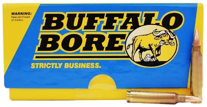 Picture of Buffalo Bore Ammunition S2237720 Sniper Strictly Business 223 Rem 77 Gr Hollow Point Boat Tail 20 Per Box/ 12 Case 