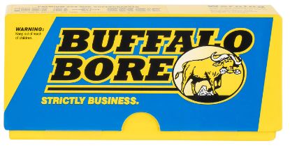 Picture of Buffalo Bore Ammunition 39C20 Premium Strictly Business 308 Win 180 Gr Spitzer Supercharged 20 Per Box/ 12 Case 