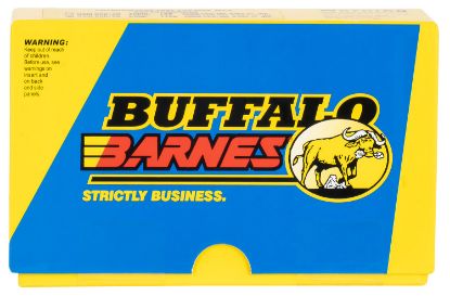 Picture of Buffalo Bore Ammunition 52D20 Buffalo-Barnes Strictly Business 338 Win Mag 210 Gr Barnes Tipped Tsx Lead Free 20 Per Box/ 12 Case 