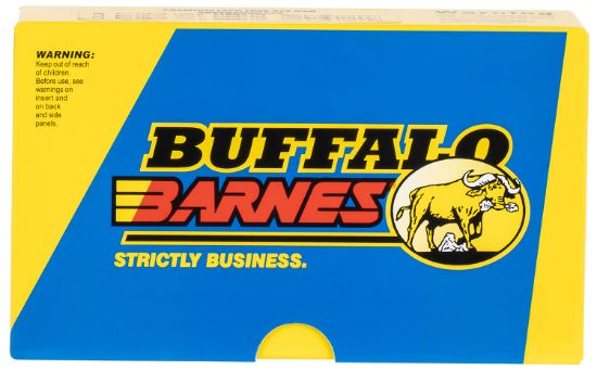 Picture of Buffalo Bore Ammunition 54A20 Buffalo-Barnes Strictly Business 375 H&H Mag 300 Gr Barnes Tsx Lead Free 20 Per Box/ 12 Case 