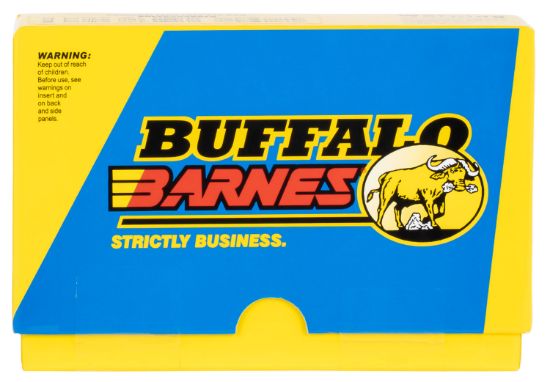 Picture of Buffalo Bore Ammunition 54D20 Buffalo-Barnes Strictly Business 375 H&H Mag 235 Gr Barnes Tsx Lead Free 20 Per Box/ 12 Case 