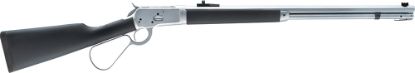 Picture of Taylors & Company 220110 1892 Alaskan Take-Down 44 Rem Mag Caliber With 10+1 Capacity, 20" Barrel, Matte Chrome Metal Finish & Softtouch Black Synthetic Stock Right Hand (Full Size) 