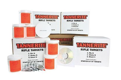 Picture of Tannerite Str Starter Kit Impact Enhancement Explosion White Vapor Centerfire Rifle Firearm 0.50 Lb 24 Targets 