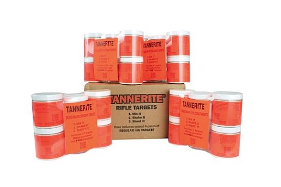 Picture of Tannerite 12Br 1/2 Pound Target Impact Enhancement Explosion White Vapor Centerfire Rifle Firearm 0.50 Lb 16 Targets 