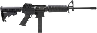Picture of Colt Mfg Ar6951 M4 Carbine 9Mm Luger 32+1 16.10" Barrel, Black Rec/Barrel, A2 Flash Hider, Black 4 Position Collapsible Stock, Black Polymer Grip 