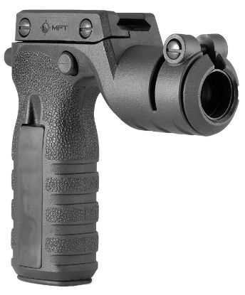 Picture of Mission First Tactical Rtg React Vertical Grip Black Polymer With Torch Holder For Ar-Platform 