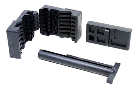 Picture of Promag Pm123a Lower Receiver Vise Block Set Black Polymer Rifle Ar-15, M16 3 Pieces 