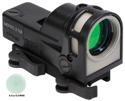 Picture of Meprolight Usa 626210 Mepro M21 Black 1X 30Mm 4.3 Moa Dot Illuminated Reticle 