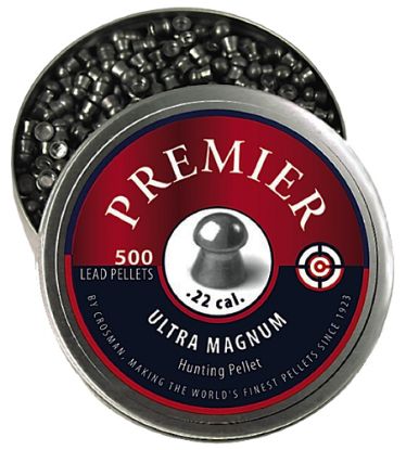 Picture of Crosman Ldp22 Premier Ultra Magnum 22 Lead Domed Pellet 500 Per Tin 