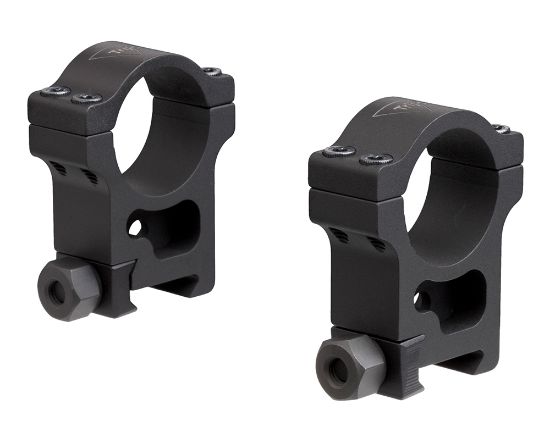 Picture of Trijicon Ac22011 Riflescope Rings Black Hardcoat Anodized 30Mm Extra High 