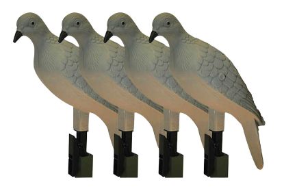 Picture of Mojo Outdoors Hw9004 Clip On Dove Species Natural Plastic 4 Per Pack 
