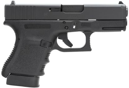 Picture of Glock Ph3050201 G30s Sub-Compact 45 Acp 10+1 3.78" Hammer Forged Barrel Matte Black Serrated Steel Slide Black Polymer Frame W/Picatinny Rail Black Textured Finger Grooved Polymer Grips Right Hand 