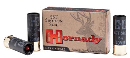 Picture of Hornady 86230 Custom Lite 12 Gauge 2.75" Ftx Slug Shot 5 Per Box/ 20 Case 