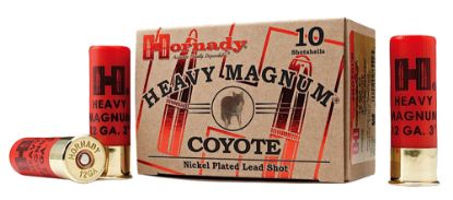 Picture of Hornady 86222 Heavy Magnum Coyote 12 Gauge 3" 1 1/2 Oz Bb Shot 10 Per Box/ 10 Case 