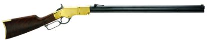 Picture of Henry H011 Original Henry Rifle 44-40 Win Caliber With 13+1 Capacity, 24.50" Octagon Blued Barrel, Polished Brass Metal Finish & Fancy American Walnut Stock, Right Hand (Full Size) 