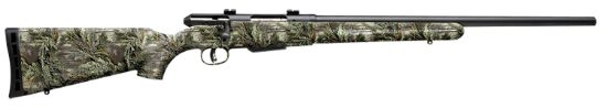 Picture of Savage Arms 19979 25 Walking Varminter 22 Hornet Caliber With 4+1 Capacity, 22" Barrel, Matte Black Metal Finish & Realtree Max-1 Synthetic Stock Right Hand (Full Size) 