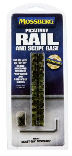 Picture of Mossberg 96203 Picatinny Rail/Scope Mount Mossy Oak Obsession 