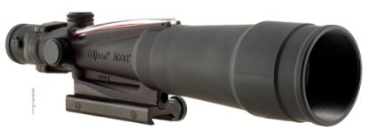 Picture of Trijicon 100175 Acog Black Hardcoat Anodized 5.5X50mm Illuminated Red Chevron .308/7.62 Bdc Reticle 