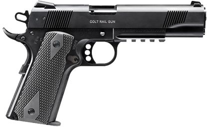 Picture of Walther Arms 517030810 1911 Colt Government A1 22 Lr 5" 10+1 Black Black Polymer Grip With Rail 