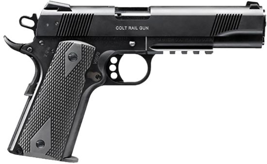 Picture of Walther Arms 517030810 1911 Colt Government A1 22 Lr 5" 10+1 Black Black Polymer Grip With Rail 