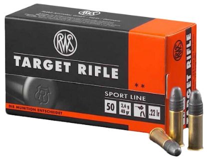 Picture of Rws/Umarex 2132478 Target Rifle Sport Line 22 Lr 40 Gr Lead Round Nose 50 Per Box/ 100 Case 