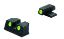 Picture of Meprolight Usa 101103101 Tru-Dot Black | Green Tritium Front Sight Green Tritium Rear Sight Set 