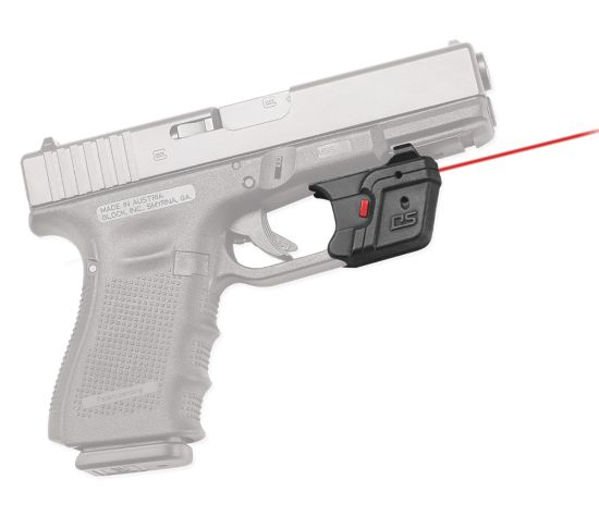 Picture of Crimson Trace 0151001 Accu-Guard Laser Sight Ds-121 Defender Series Black Red Laser Glock Full Size/Compact 